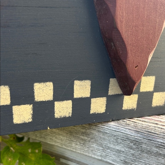 Wooden Handmade Welcome Friends Sign with Heart Country Home 29"x6.5" - Picture 14 of 17